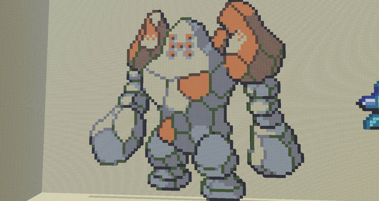 Rego Minecraft Minecraft Regirock by cavernousinside on DeviantArt