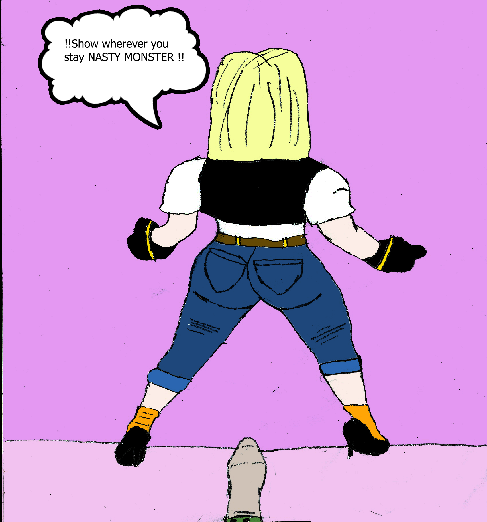 Android 18 Snake Part Cell Snake vore: Android 18 Katelyn Berry Part 7 by Bartz45 on DeviantArt
