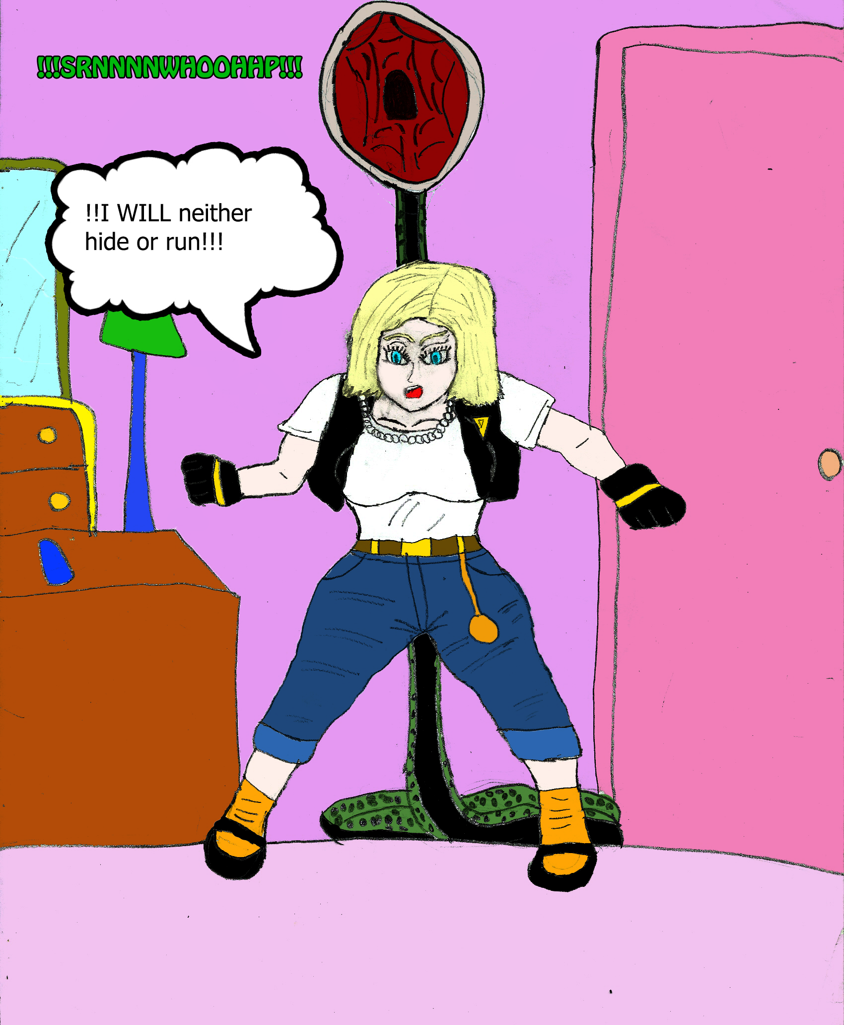 Android 18 Snake Part Cell Snake vore: Android 18 Katelyn Berry Part 9 by Bartz45 on DeviantArt