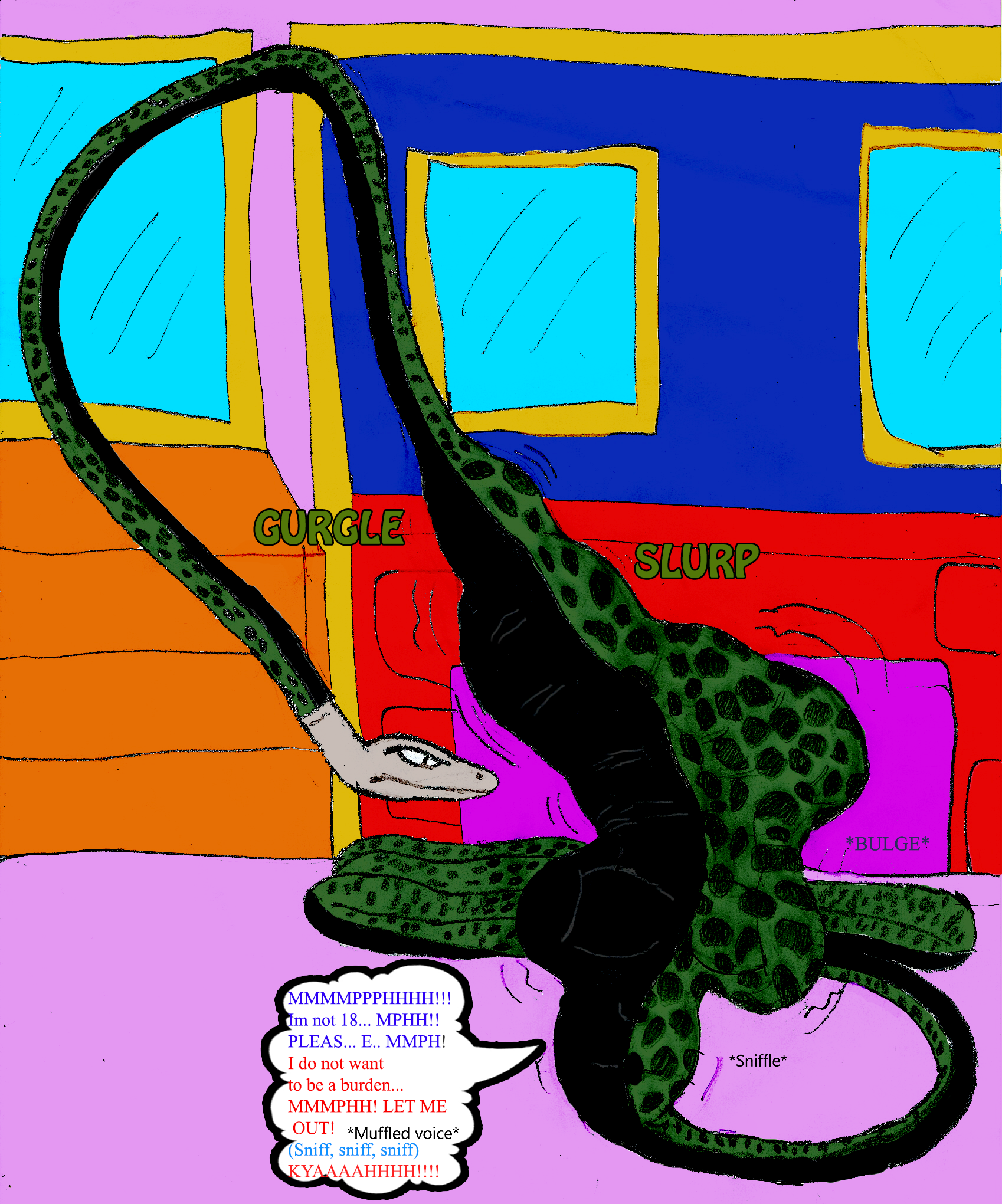 Android 18 Snake Part Cell Snake vore: Android 18 Katelyn Berry Part 22 by Bartz45 on DeviantArt