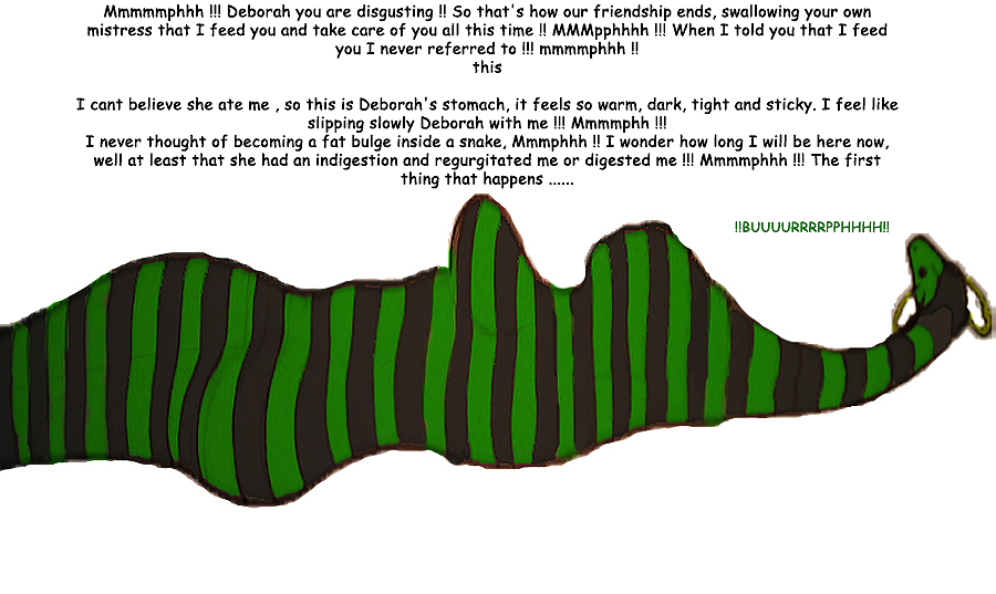 When friendship is snake food Final by Bartz45 on DeviantArt
