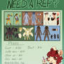 Ref Sheet Commissions