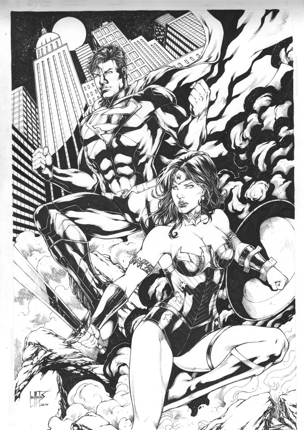 Superman and Wonder Woman