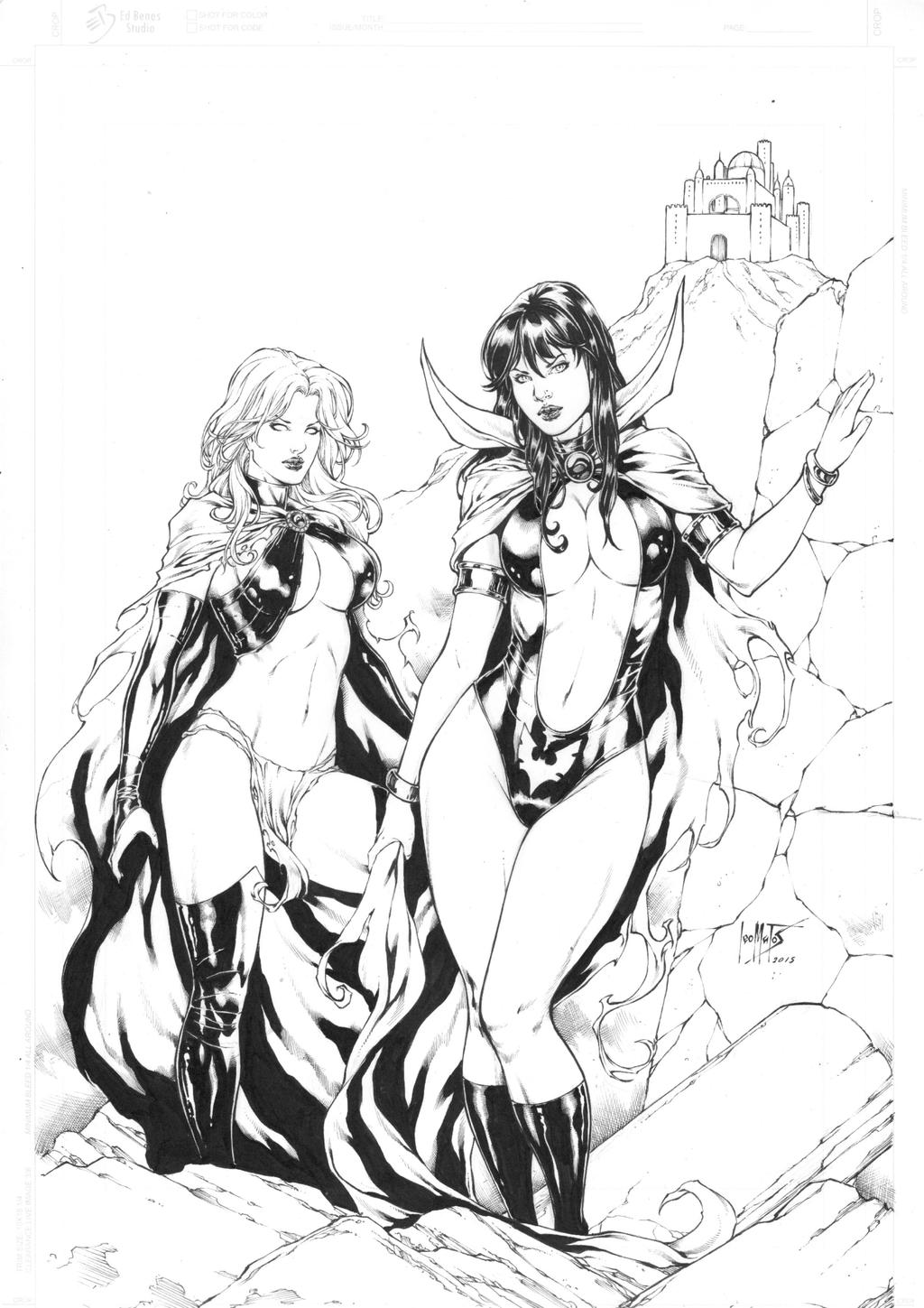 Vampirella and Goblin Queen