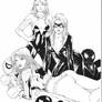 Mary Jane Gwen Stacy and Black Cat