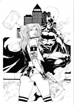 Batman and Harley Quinn