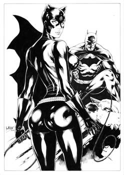 Catwoman and Batman