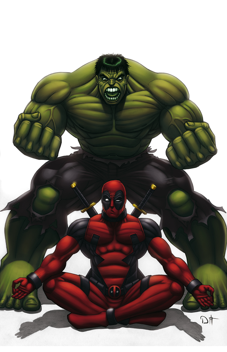 Hulk-Deadpool Colored version