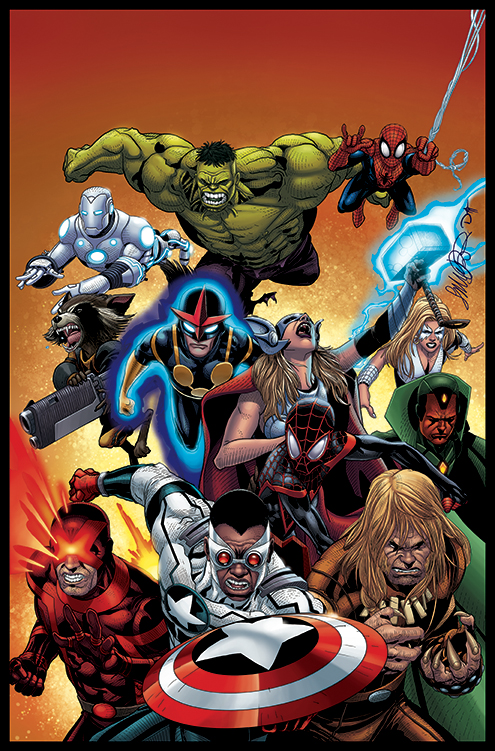 Avengers Secret Wars Poster Concept by MarvelMango on DeviantArt