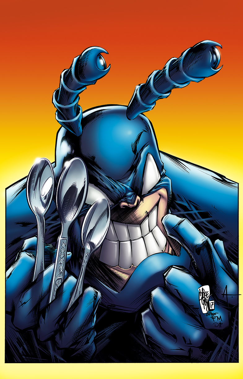 THE TICK COVER EXCLUSIVE FOR BOSTON COMIC CON