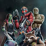 GUARDIANS of the GALAXY (Color version)