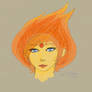 flame princess sketch