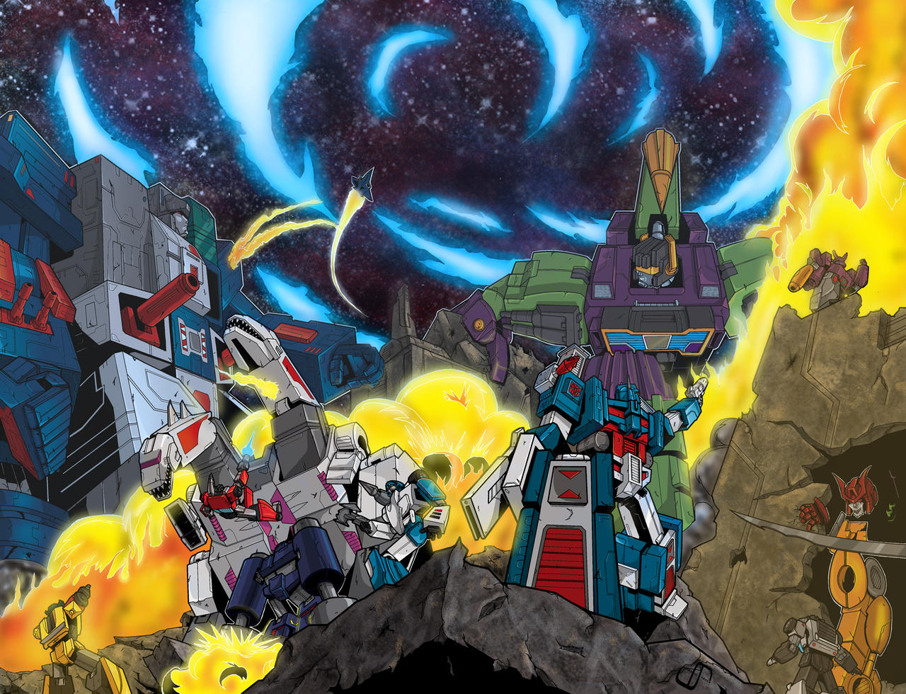 Transformers PAH Cover Colours