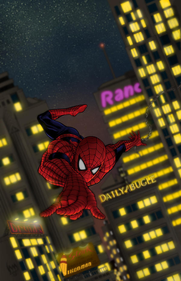 Spidey by Night