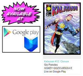 Kalayaan #12 is now available at Google Play Book