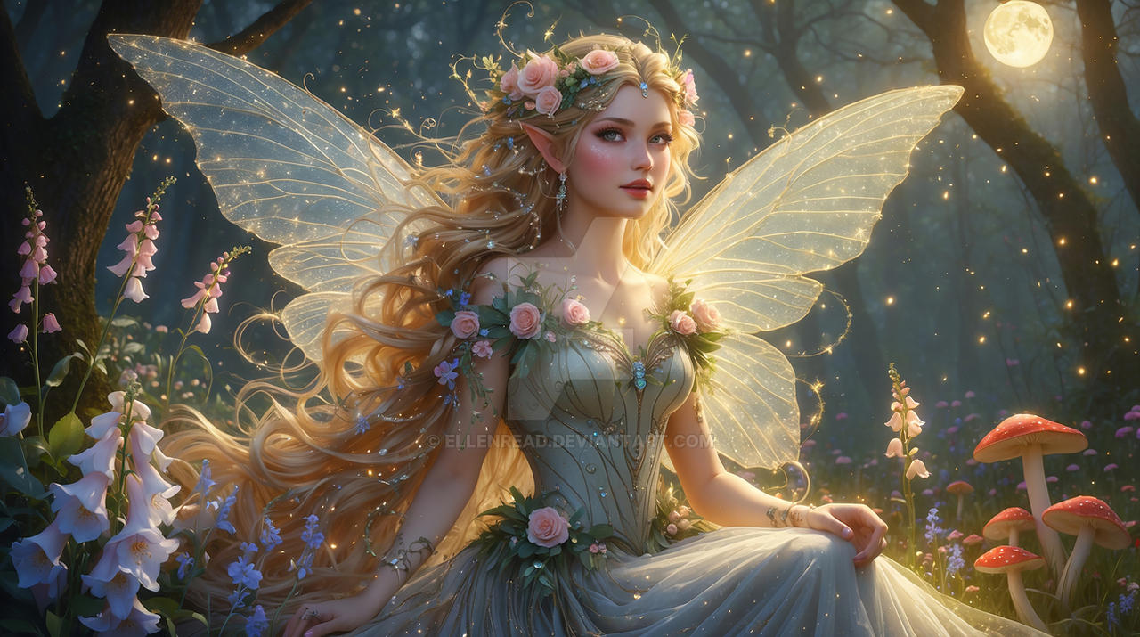 Fairy Rade Enchanted Glade. A Fairy by EllenRead on DeviantArt