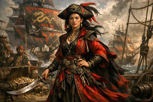 The Pirate Captain Inspired by Zheng Yi Sao