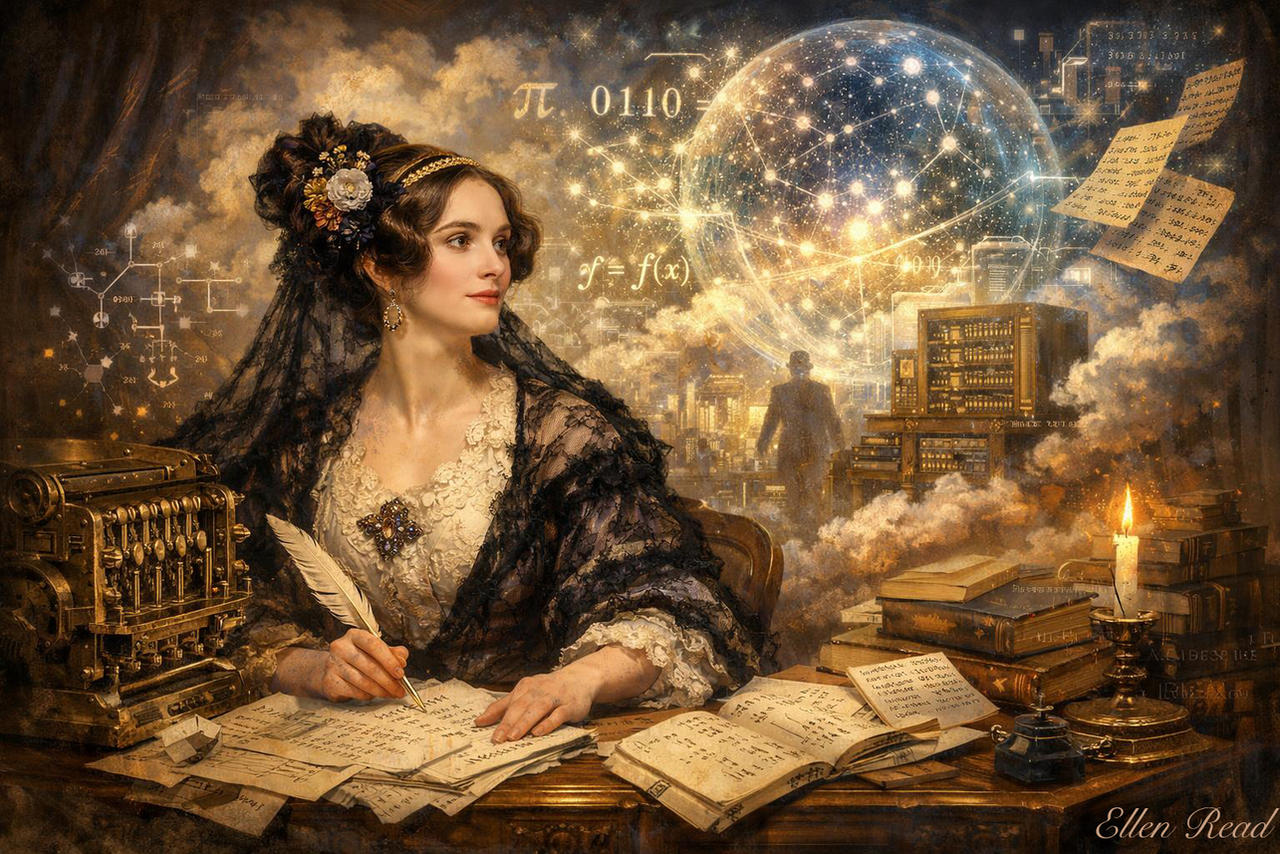The First Computer Programmer by EllenRead on DeviantArt