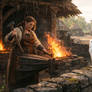 Springdale - Sorcha Flameborn, the Blacksmith