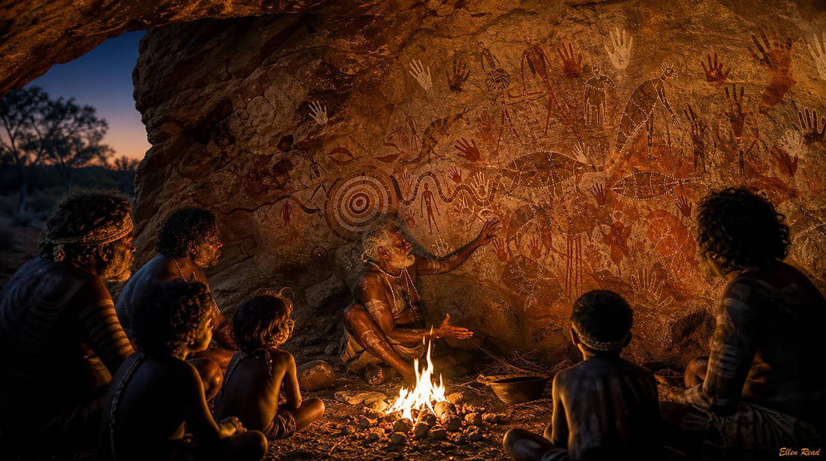 The Story Before Memory - Ancient fires cave walls