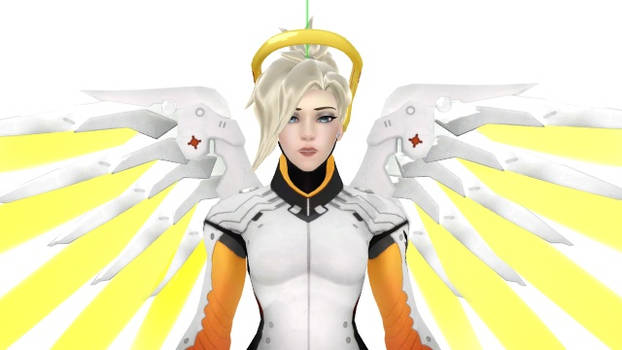 Overwatch MMD - mercy model retexture wi.p