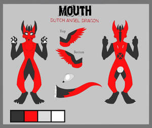 mouth ref sheet for FURSUIT