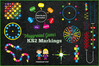 Playground Games Key Stage 2 Markings