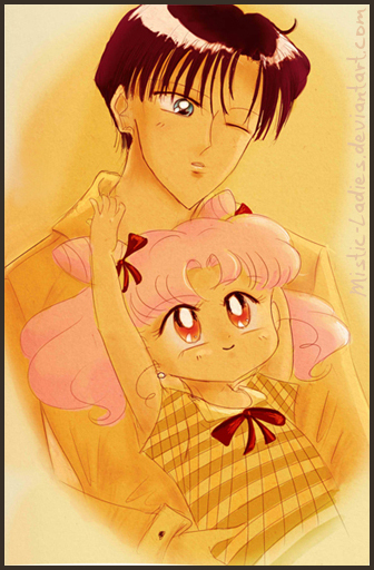 Chibiusa and Mamo-chan