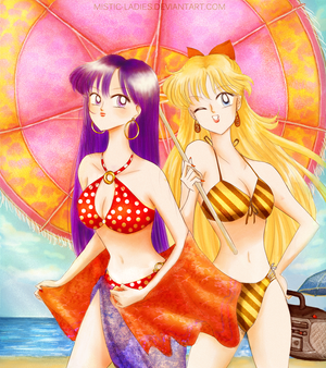 Sailor Moon - On the Beach