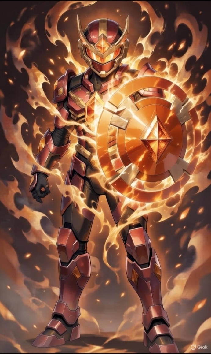 Orange Diamond Power Ranger 3 by crcchchc on DeviantArt