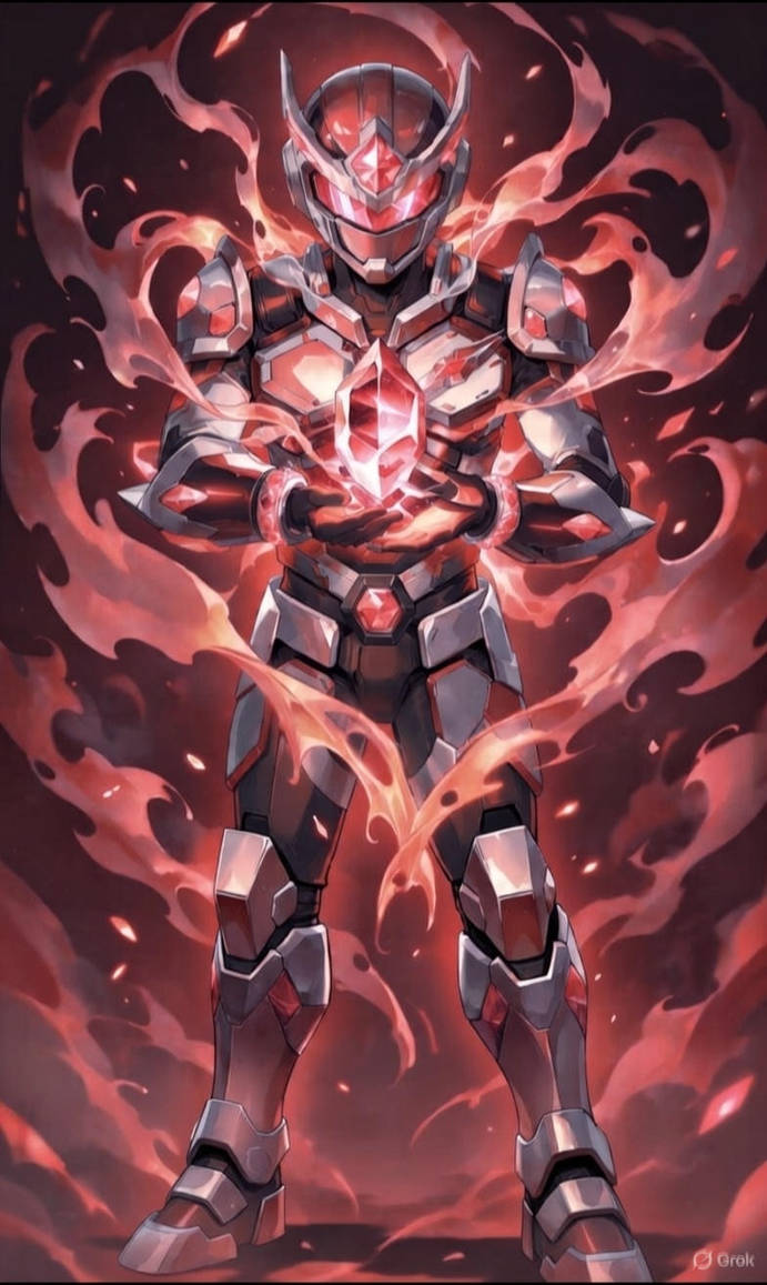 2 Diamond Rager Red Diamond Power Ranger by crcchchc on DeviantArt