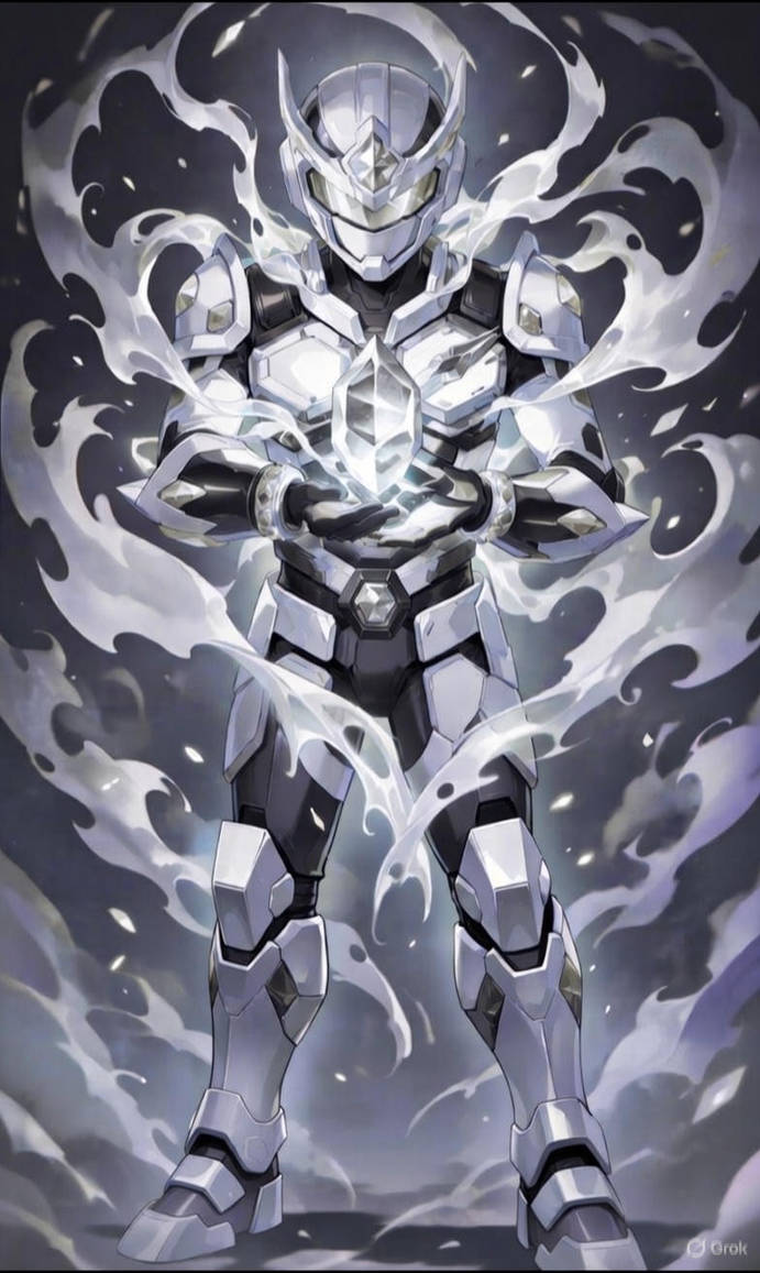 2 Diamond Rager White Diamond Power Ranger by crcchchc on DeviantArt
