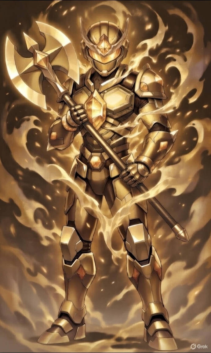 Gold Diamond Power Ranger 3 by crcchchc on DeviantArt
