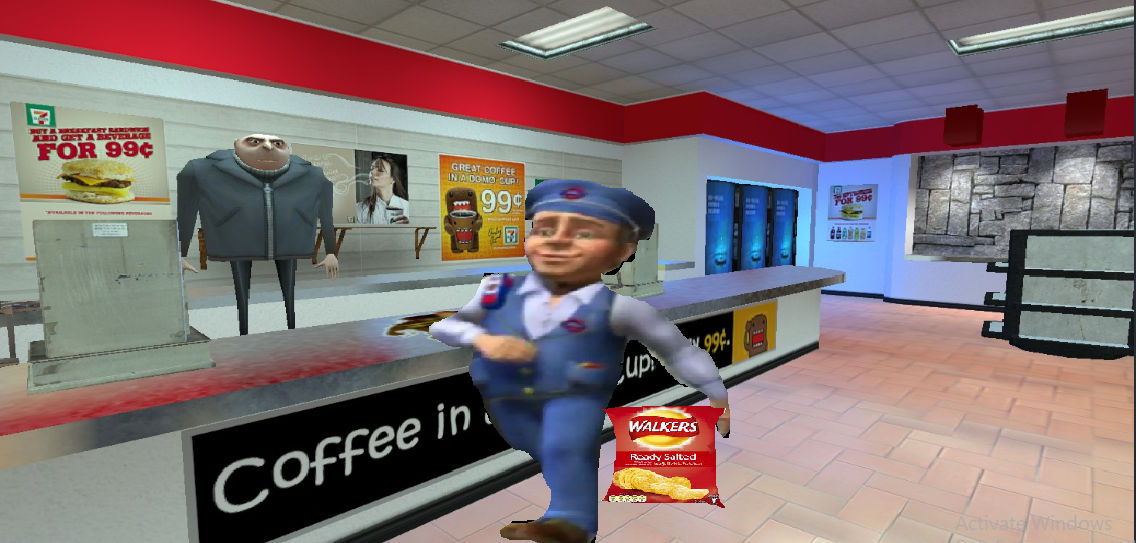 Underground Ernie Buying Walkers Crisps At 711 By VerySwagMan On DeviantArt underground-ernie-buying-walkers-crisps-at-711-by-veryswagman-on-deviantart