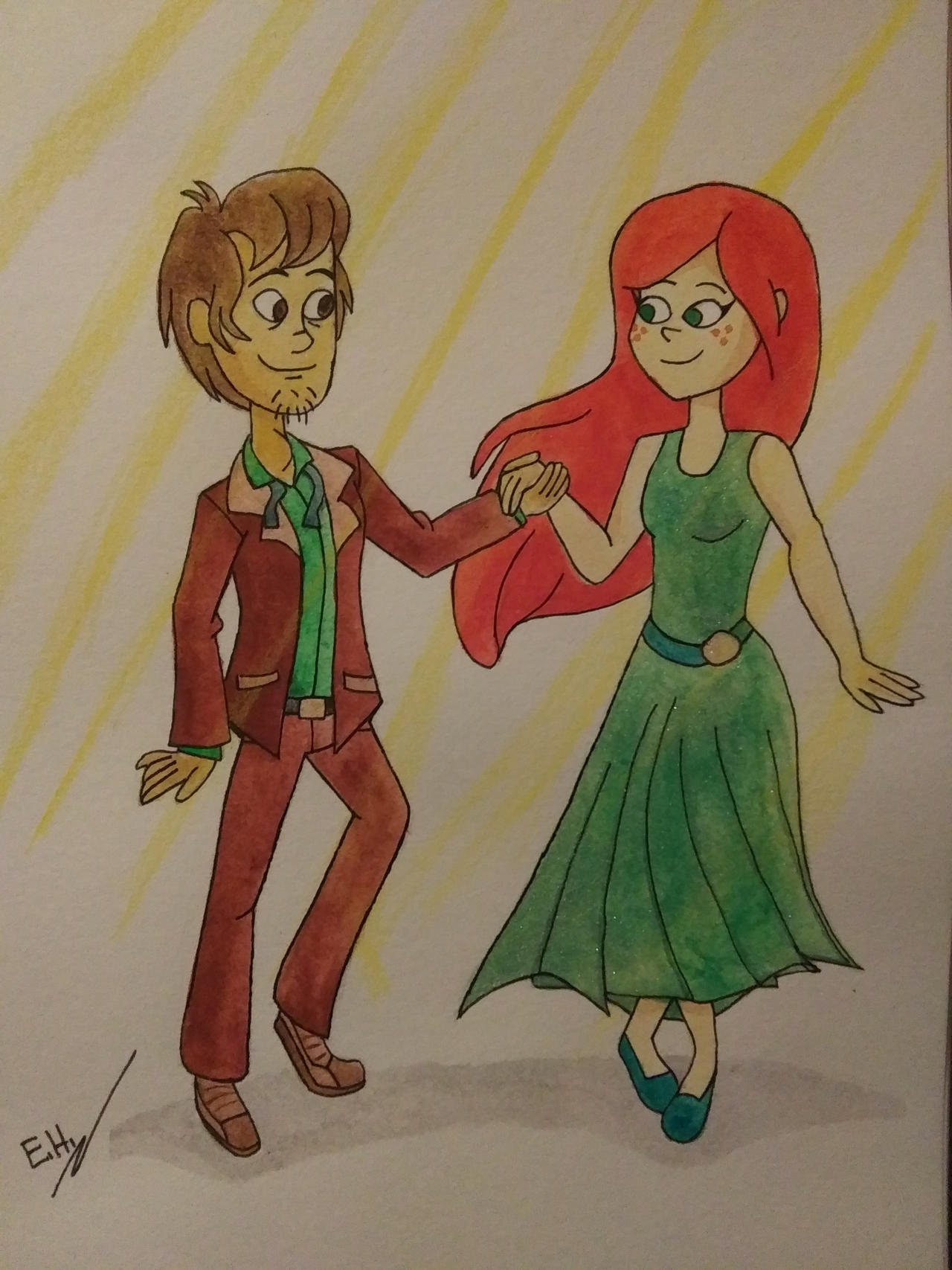 Shaggy x Wendy Dance by Cartoonsarelife1996 on DeviantArt