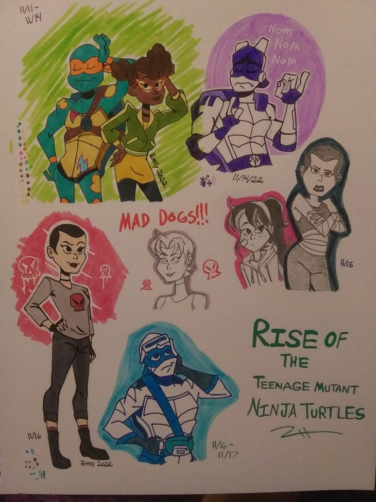 Mayhem Rottmnt Deviant Rottmnt Art Dump by Cartoonsarelife1996 on DeviantArt