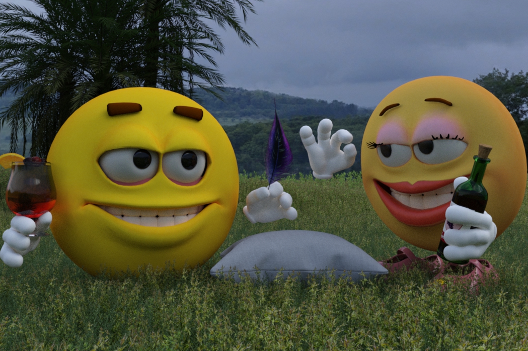 Cursed Emoji in 3D by TimeldanaStudio on DeviantArt