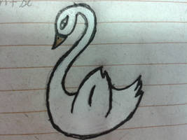 The Swan (colorized)