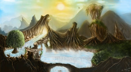 Tree of life landscape