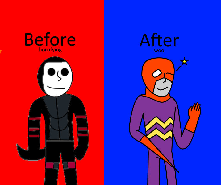 Morphman Before and After by Arkhamanger on DeviantArt
