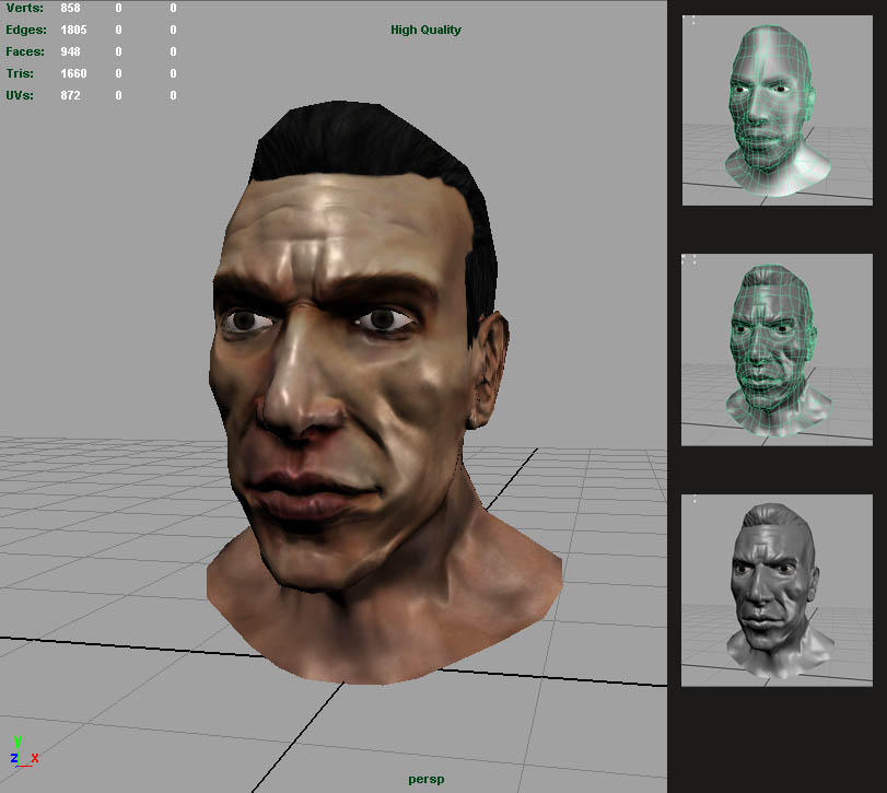 Normal map Test Head by andavalvandal on DeviantArt