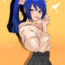 - Casual Hair Tying-