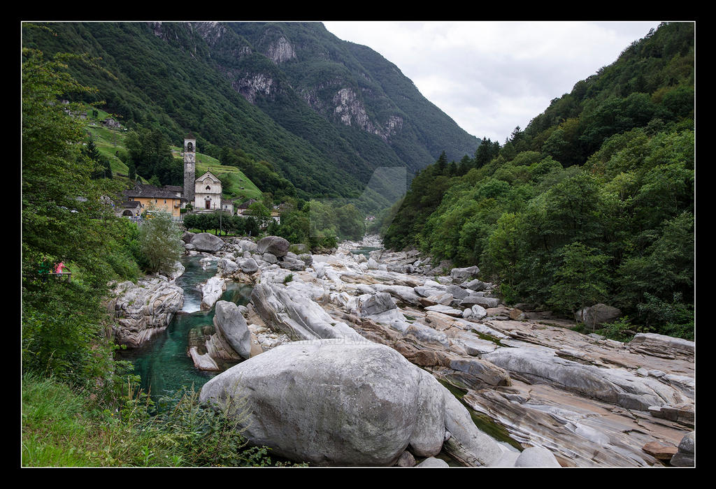Vercasca Verzasca River Valley by jziemak on DeviantArt