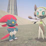 Meloetta and weavile