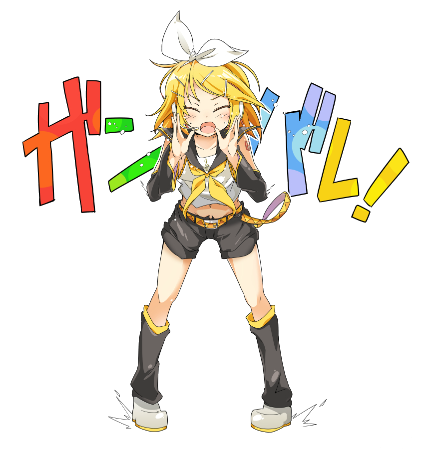 Kagamine Rin Render by AnimeCOLLAGEYBANNERS on DeviantArt