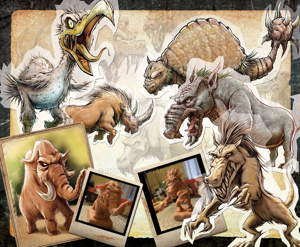 Prehistoric Animals By Noumier On DeviantArt prehistoric-animals-by-noumier-on-deviantart
