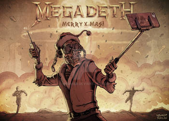 Megadeth Christmas Card 2019