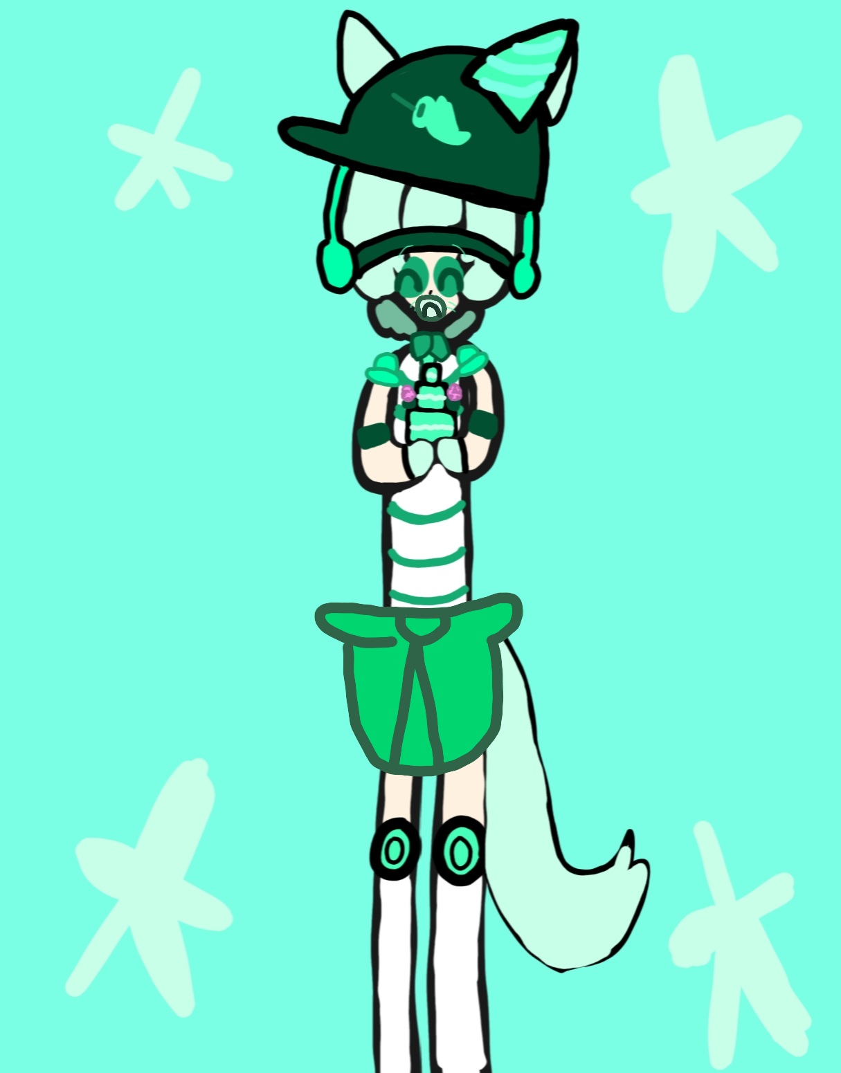 Oc With Pacifier Deviantart Birthday with pacifier and diaper by josephcookie on DeviantArt