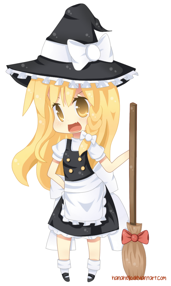Touhou: Marisa Kirisame by hanahello