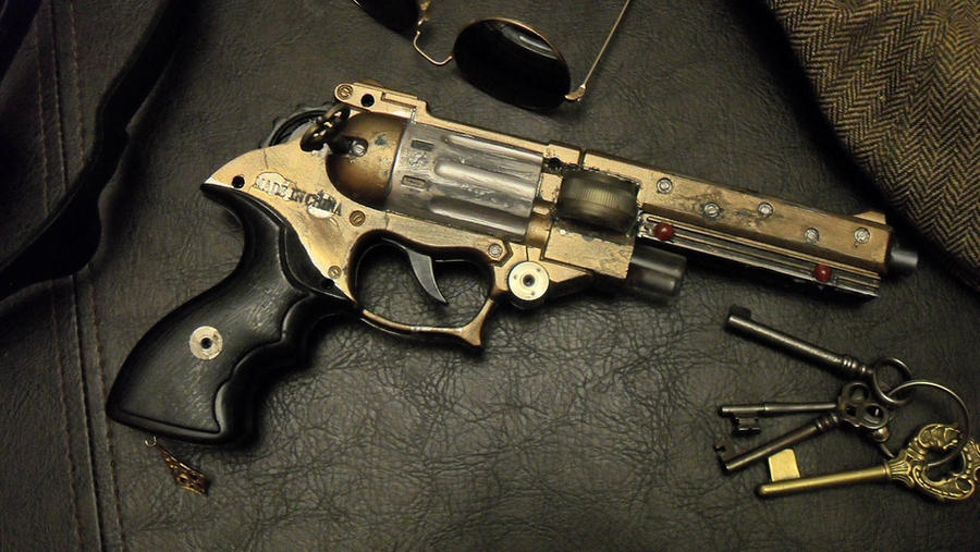Clockpunk Revolver Clockwork Revolver Redux2 by Poet-Gambit on DeviantArt